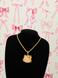 HK face necklace